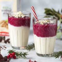 Smoothie bicolor: preparate para los días de calor con esta receta súper fresca, nutritiva y muy fácil de hacer