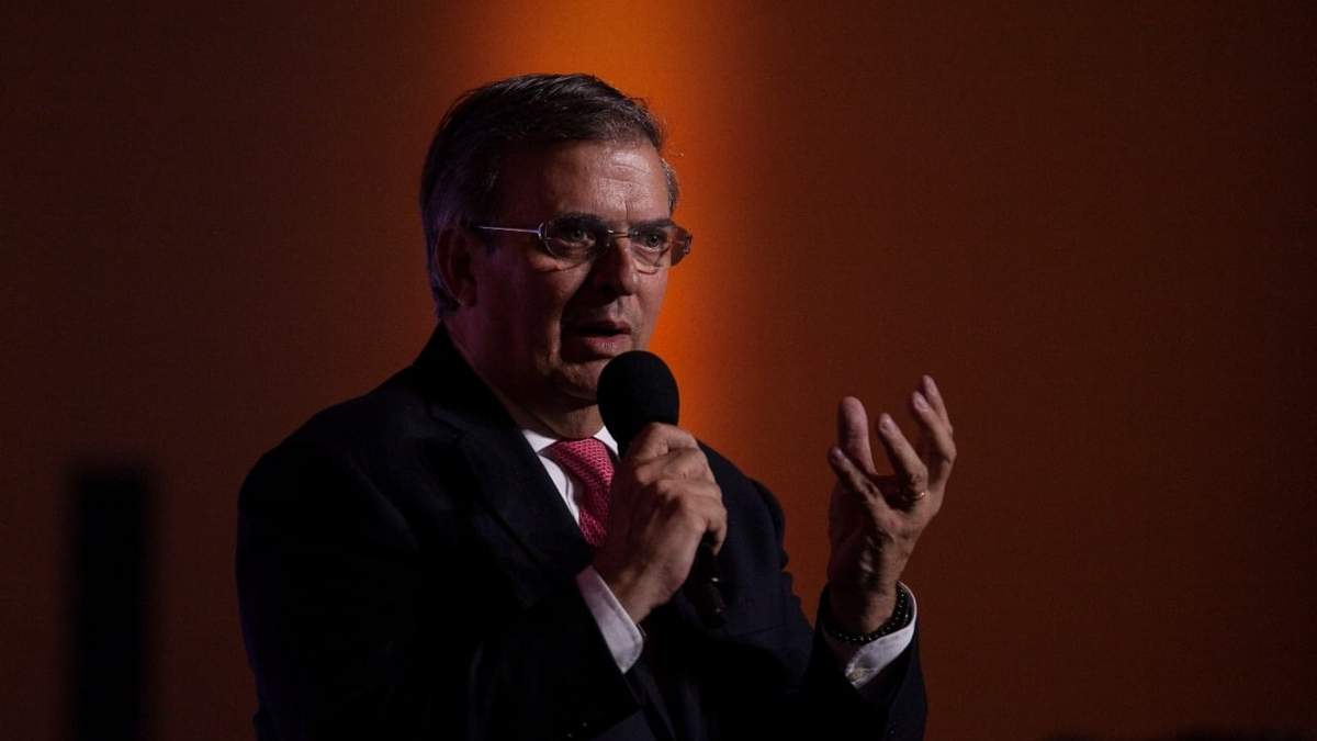 El canciller Marcelo Ebrard