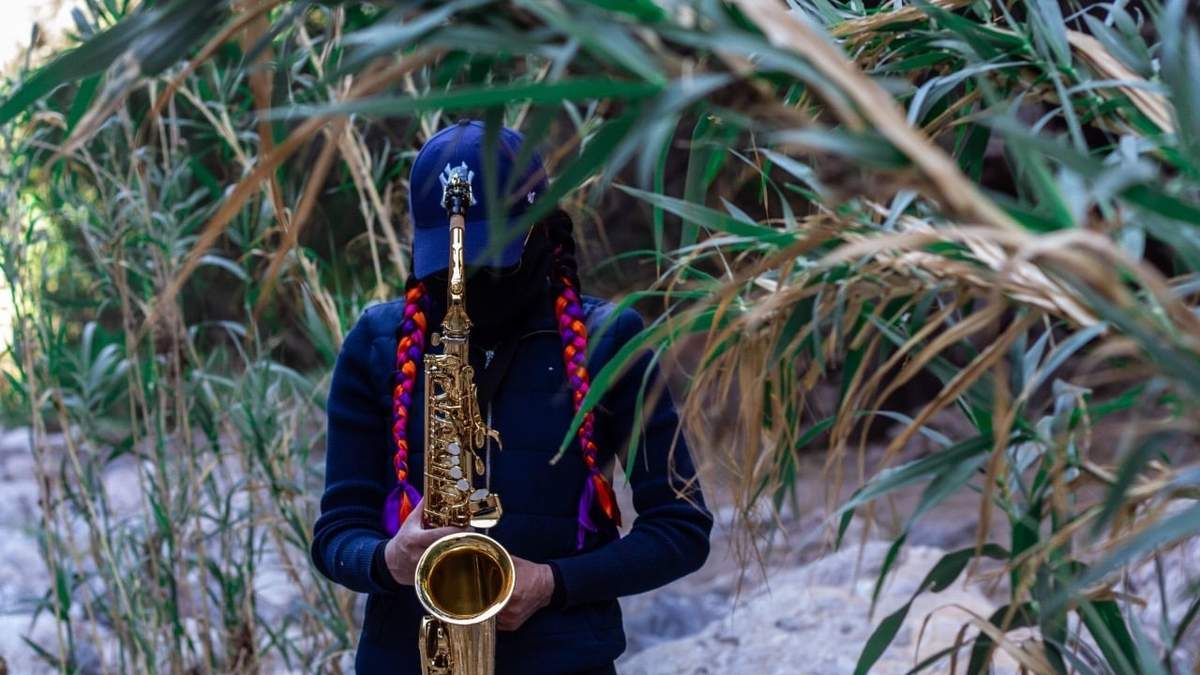 La saxofonista María Elena Ríos