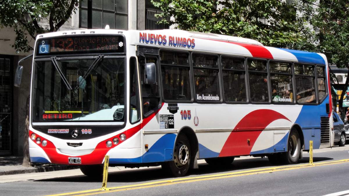 Colectivo de la Ciudad de Buenos Aires. Fuente: (Twitter)