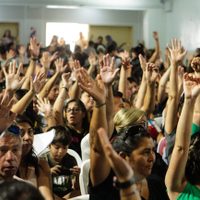 En una asamblea masiva, Aten Capital rechazó el ofrecimiento y propuso un paro de 48 horas