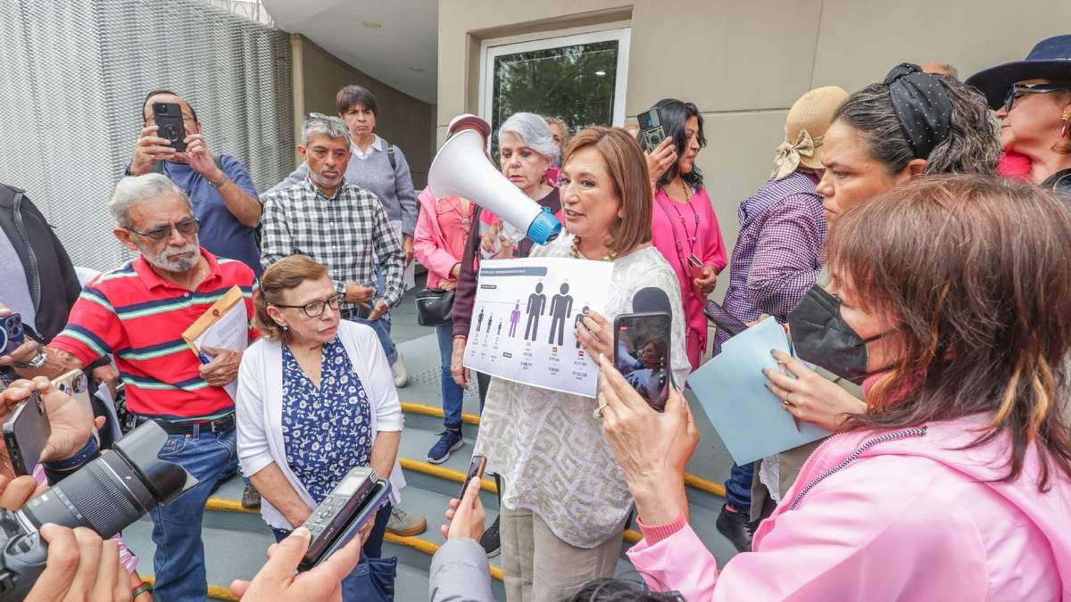 La excandidata presidencial, Xóchitl Gálvez