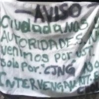 Dejan narcomanta contra el CJNG en Ciudad Guzmán