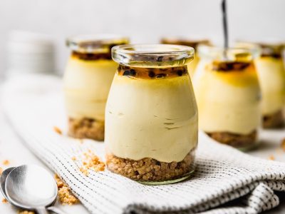 Mousse de maracuyá fit: bajo en calorías y con el sabor más rico para degustar un postrecito