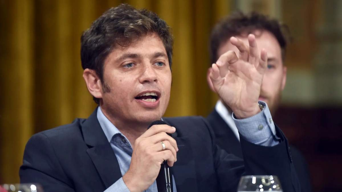Gobernador bonaerense Axel Kicillof. Fuente: (Twitter)