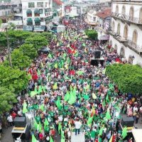 Candidatos por SLP cierran campañas con actos masivos