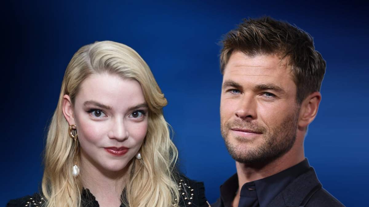 Anya Taylor y Joy y Chris Hemsworth. Fuente: (Minuto Neuquén)