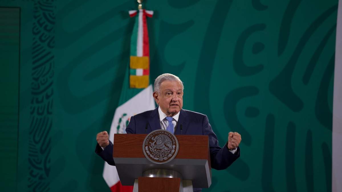 El presidente López Obrador