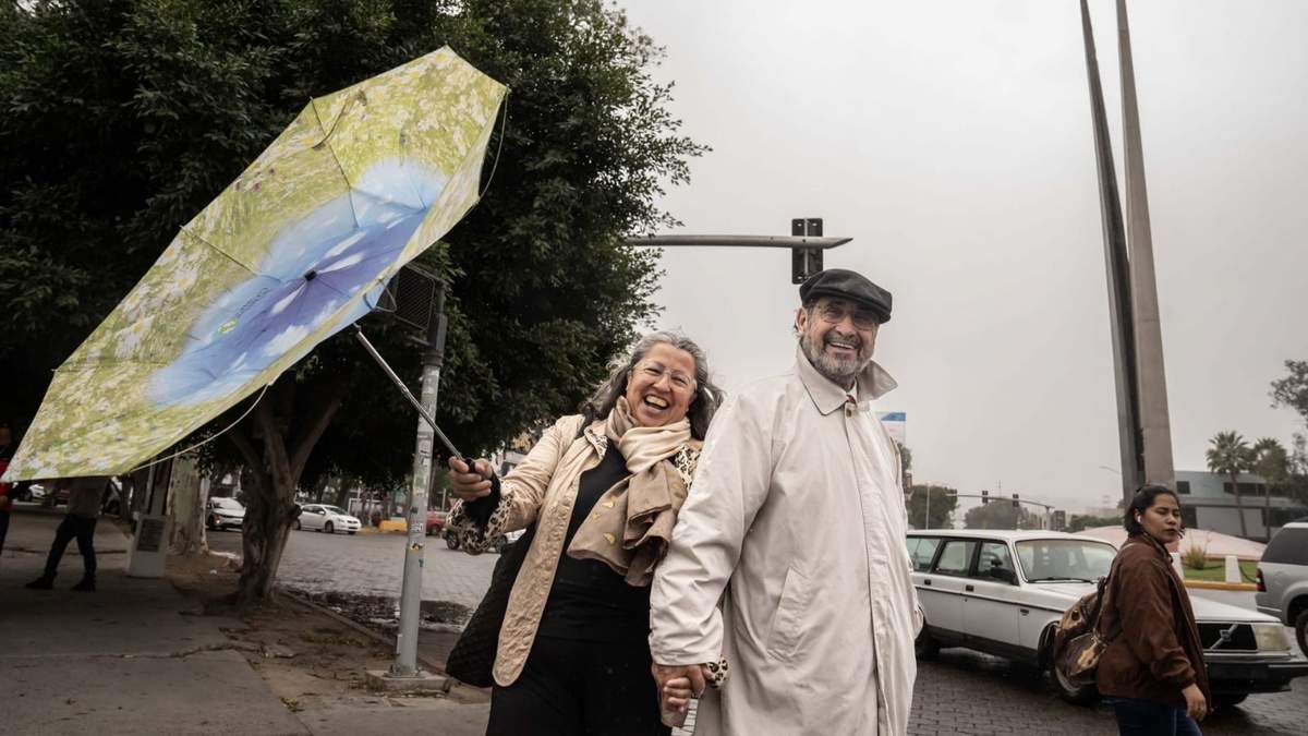 Se pronostican vientos fuertes, frío y lluvias este jueves
