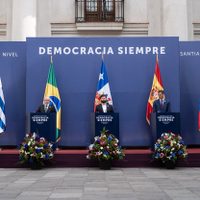 Boric, Lula, Sánchez, Orsi y Petro llamaron a “hacer frente a los discursos de odio”