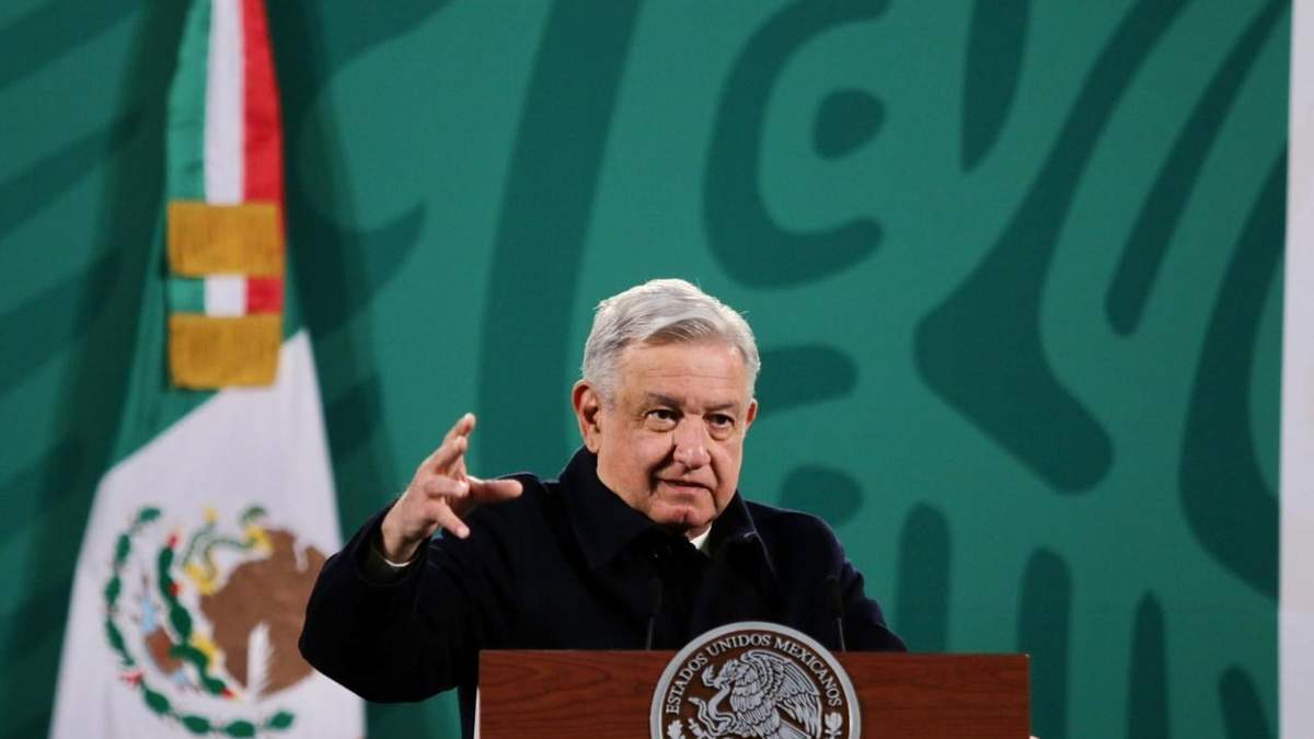 El presidente López Obrador