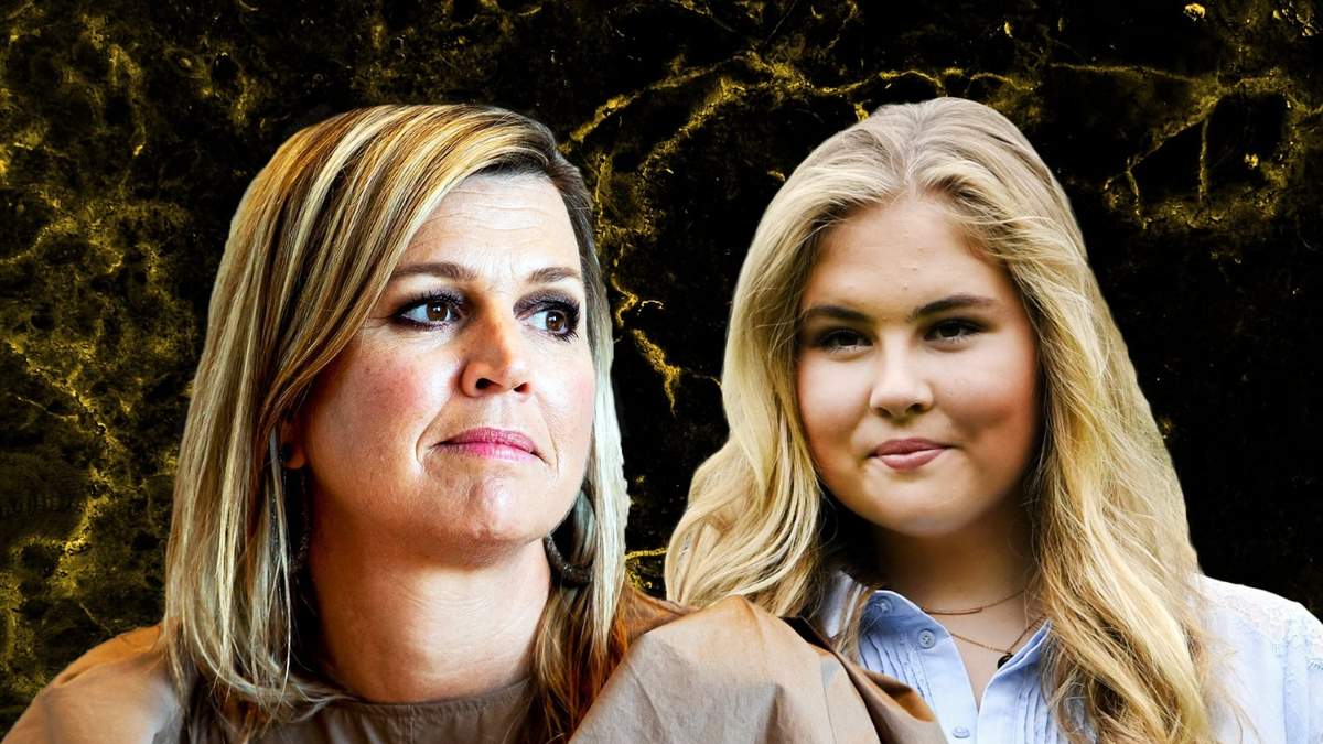 La reina Máxima y la princesa Amalia de Holanda. Fuente: (Minuto Neuquén)