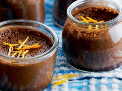 Con 2 ingredientes, prepará la mousse de chocolate y naranja sin azúcar más cremosa del mundo