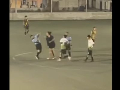 Video: así fue la salvaje agresión a un árbitro en la Neuquén Cup