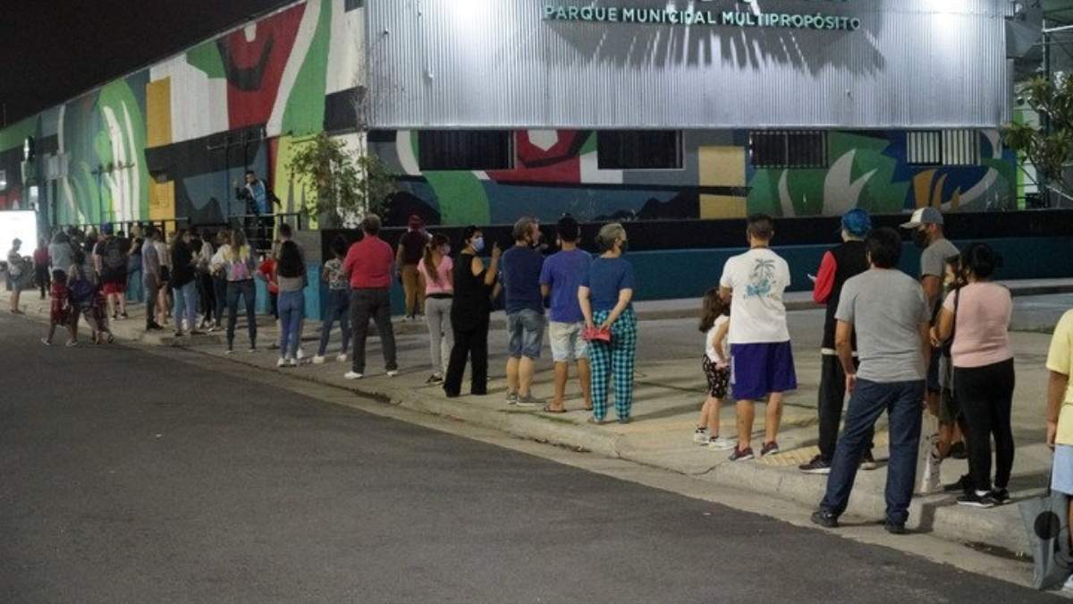 Noche de las Vacunas en la Provincia de Buenos Aires. Fuente: (Twitter)