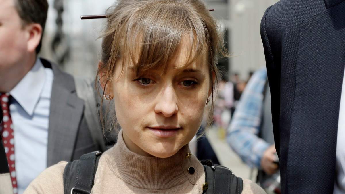 La actriz de televisión Allison Mack