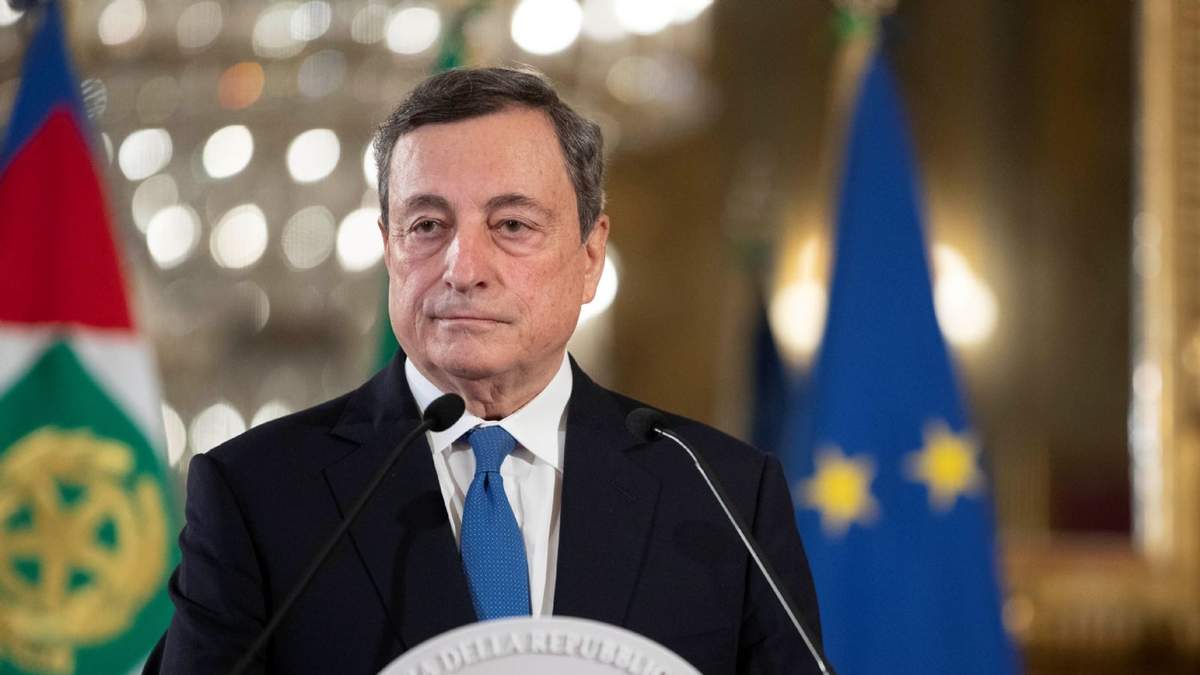Mario Draghi, expresidente del BCE. Fuente: (Twitter)