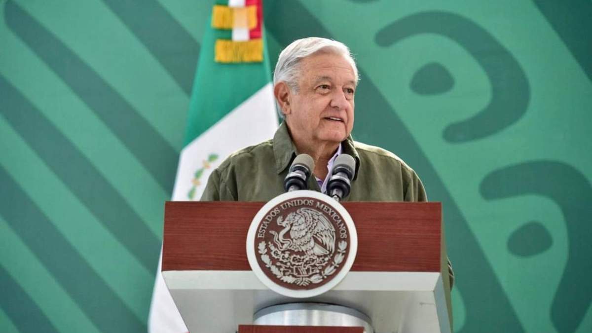 El presidente López Obrador