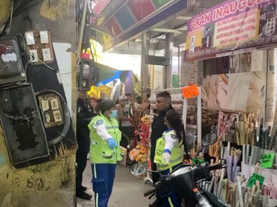 Muere una mujer embarazada por la caída de material de construcción en Tepito