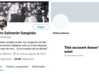 Ante oleada de críticas, Pedro Salmerón cierra su cuenta en Twitter