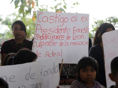Abejas de Acteal piden a la CIDH publicar informe sobre masacre para procesar a Zedillo