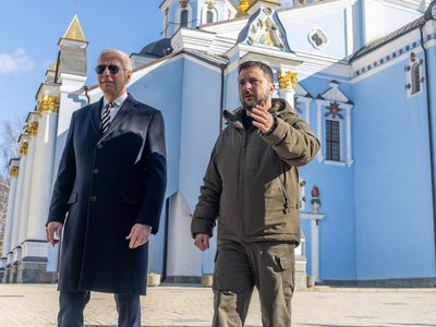 Ucrania ensalza la visita de Biden como "señal inequívoca" para la unión contra Rusia