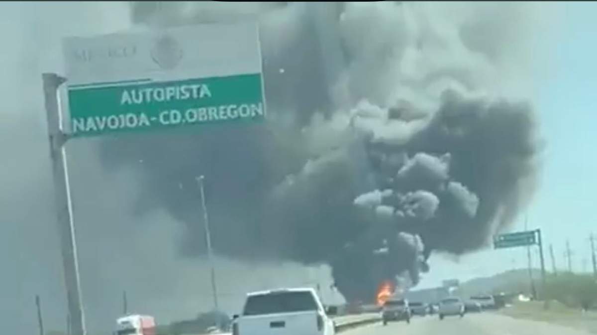 Escena de uno de los videos que circularon en redes