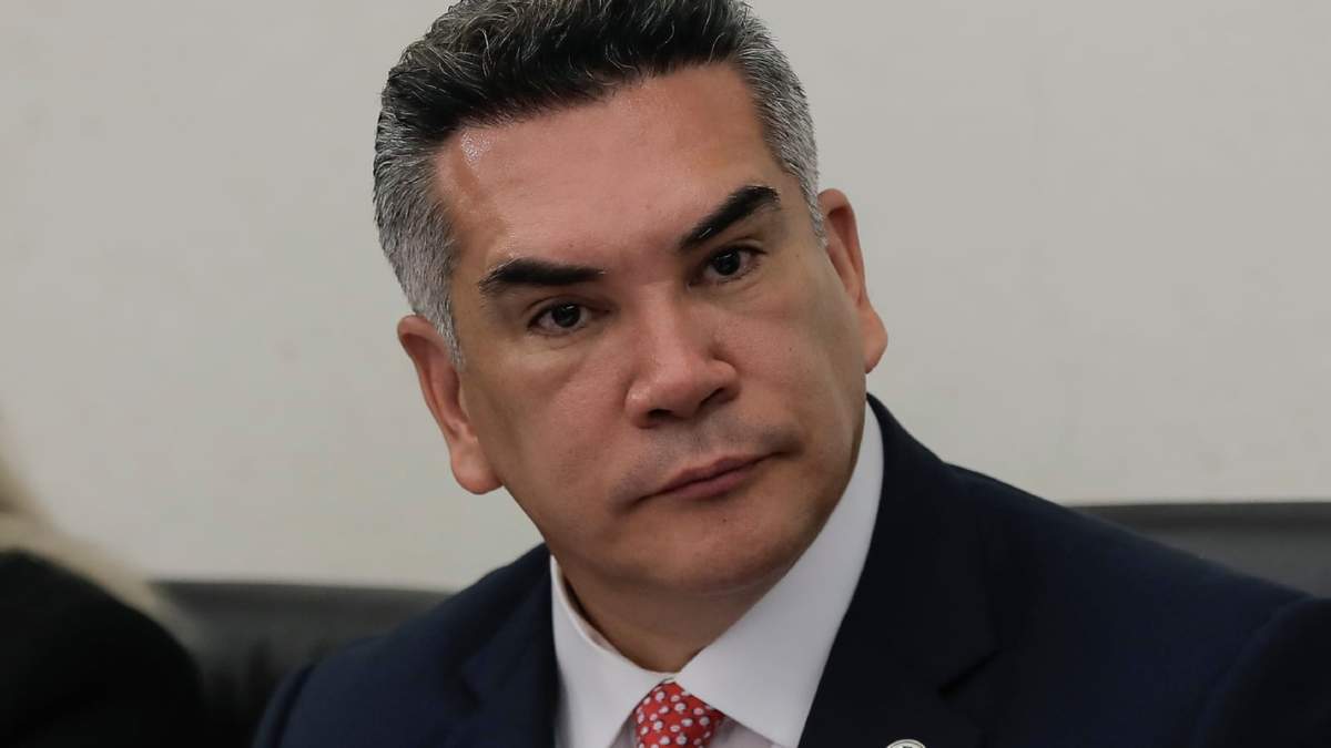 El dirigente del Partido Revolucionario Institucional (PRI), Alejandro Moreno