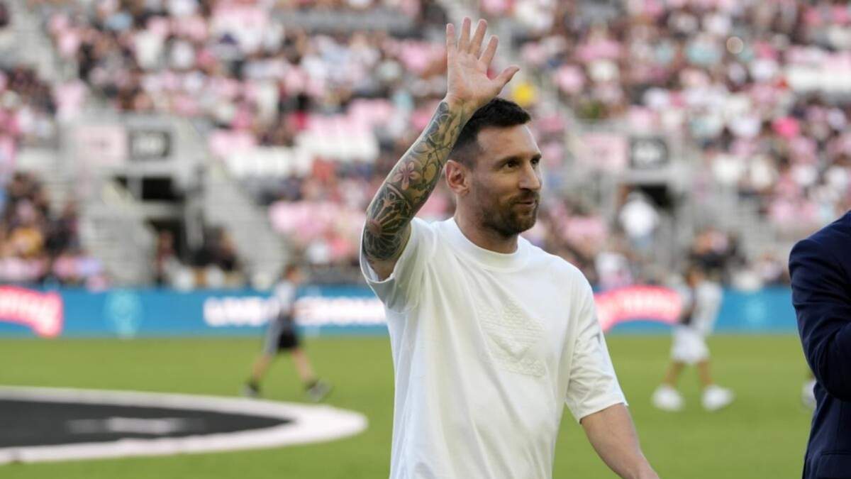 Lionel Messi, delantero del Inter Miami