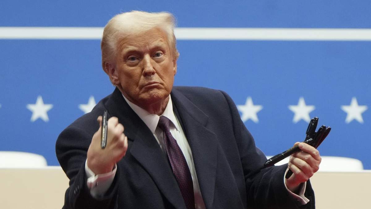 El presidente Donald Trump