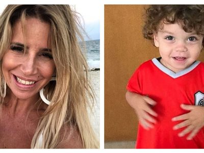 El divertido desliz del hijo de Flor Peña en Instagram