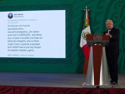 "Ofende a Beatriz y me ofende a mi"; AMLO truena por tuit de científico sobre caso Conacyt