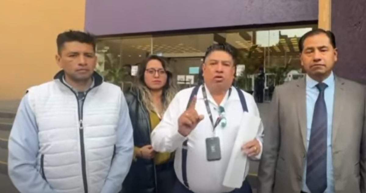 Juan Alberto Prado Gómez, secretario general del Sindicato Nacional de Renovación al Servicio de los Trabajadores del PJF