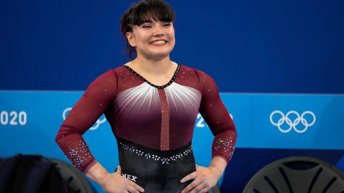 La gimnasta mexicana
