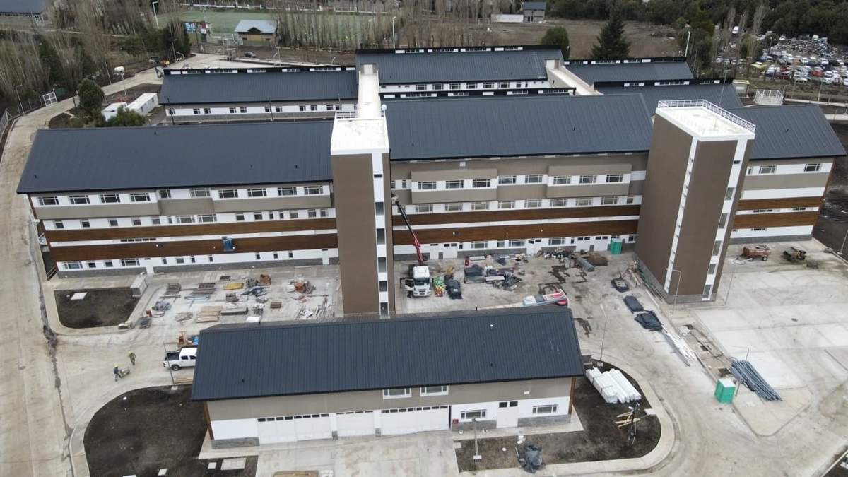 Nuevo Hospital Dr. Ramón Carrillo de San Martín de los Andes. Fuente: (Facebook)