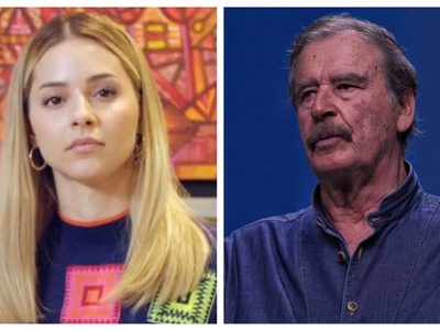 Vicente Fox lanza insulto misógino a Mariana Rodríguez; “vulgar y violento”, responde ella