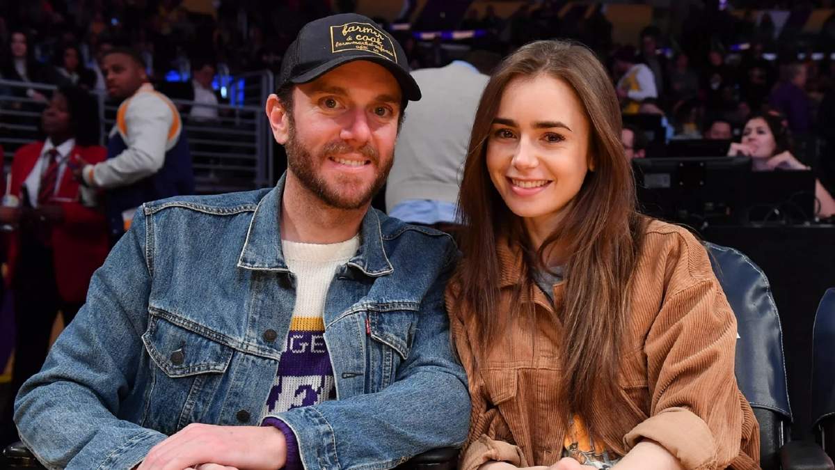 Charlie McDowell y Lily Collins. Fuente: (Instagram)