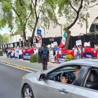 Previo a votación en el Senado, protestan por eliminación de fideicomisos del Poder Judicial