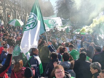 Marcha provincial de ATE: trabajadores le reclamaron al Gobierno mejores condiciones laborales