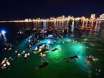 Un espectáculo singular para Semana Santa: Vía Crucis submarino en Puerto Madryn