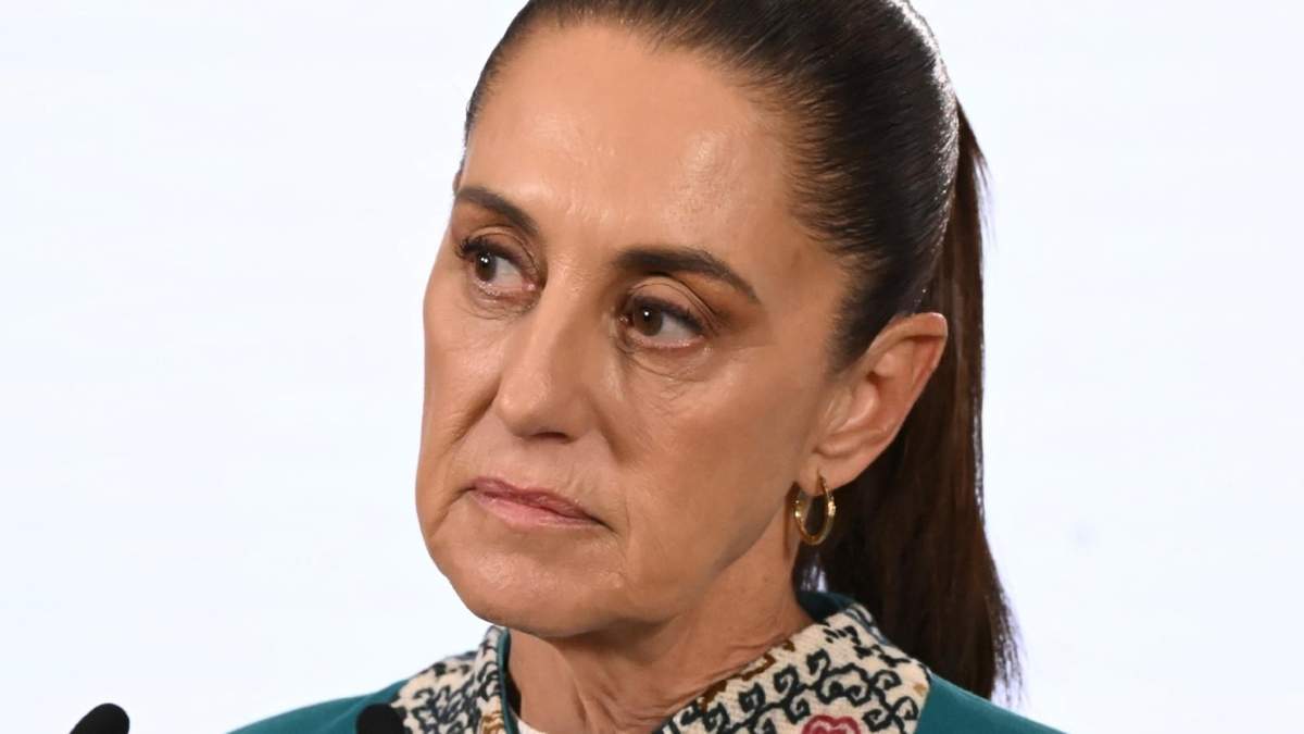La presidenta Claudia Sheinbaum en la conferencia matutina de Palacio Nacional, el martes 31 de marzo de 2026