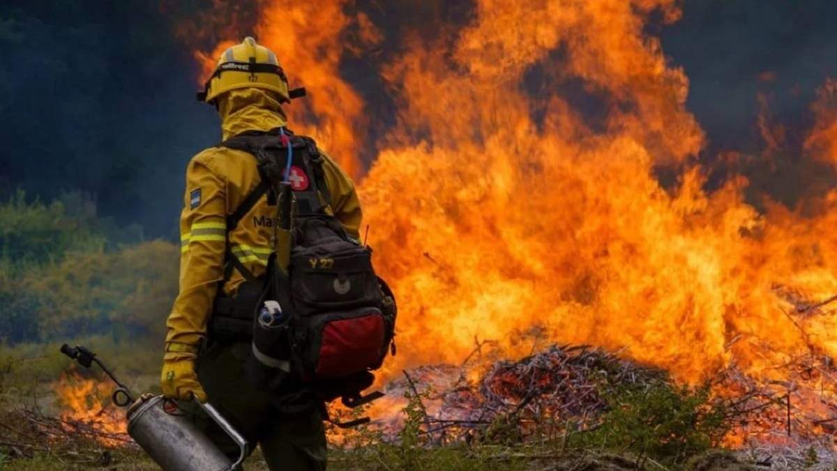 El gobierno propuso una ley para crear un Plan Provincial de Manejo del Fuego. Fuente: (Energías Patagónicas)