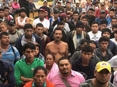 México pedirá apoyo de la ACNUR para atender éxodo de migrantes hondureños