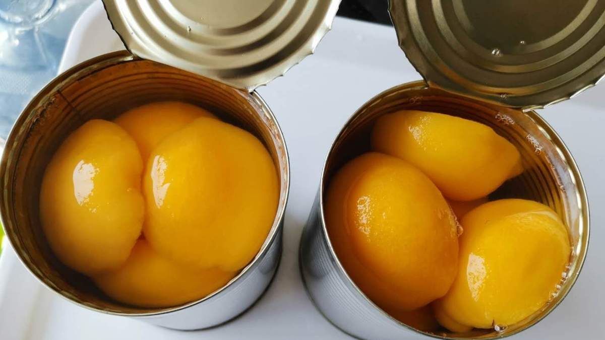 Cómo reciclar con latas de durazno. Fuente: (X)