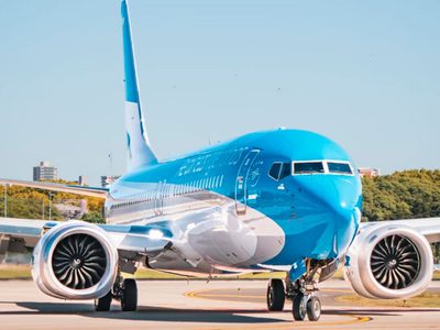 Aerolíneas Argentinas termina el 2023 con un récord histórico