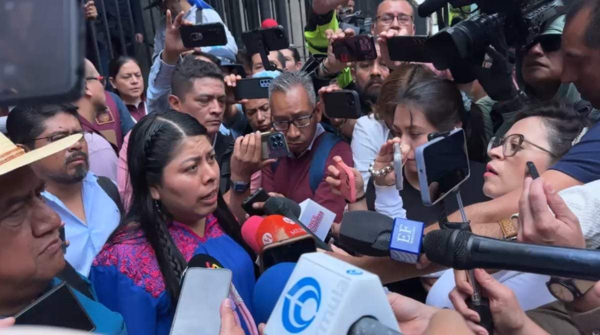 Yenny Pérez Martínez, secretaria general de la Sección 22 CNTE en Oaxaca