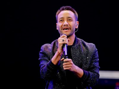 "Dejénlo cantar" La furia del público en la presentación de Luciano Pereyra en Viña del Mar