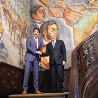 AMLO a Justin Trudeau: "deseo de corazón que se recupere pronto"