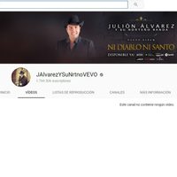 Desaparece página web de Julión Álvarez, también sus videos y música en YouTube y Spotify