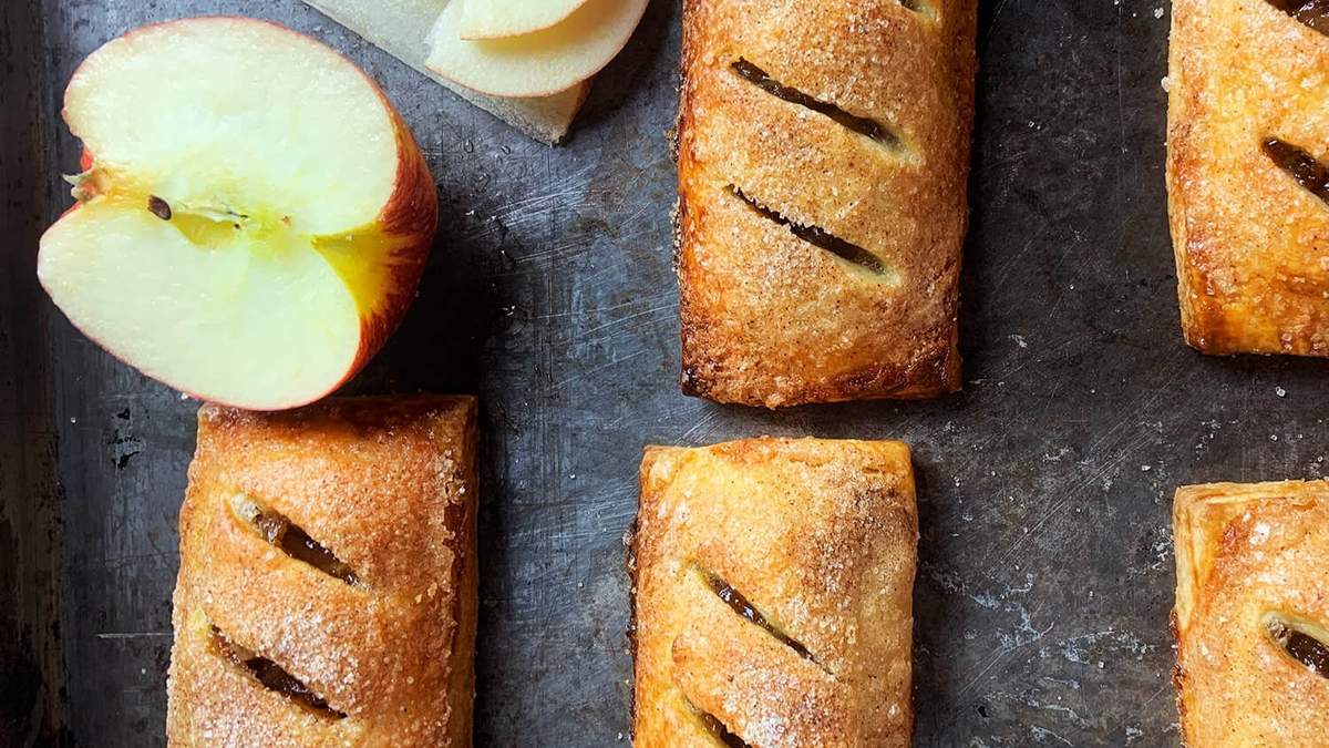 Pastelitos de manzana. Fuente: (Instagram)